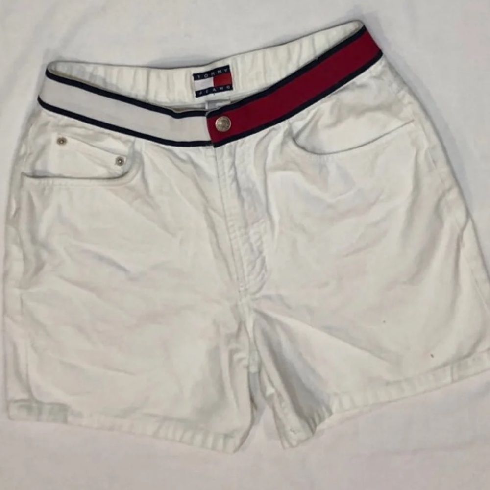 Tommy Hilfiger High-waist White Short 8